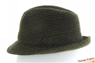 © VintageHatter.com | v-6014-56-2 Visserhoed trilby Royal donker groen wolmix 56 Visserhoed trilby Royal donker groen wolmix 56
